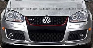 即納 VW ゴルフ5 ジェッタ5 フロントリップスポイラー フロントバンパー用エアロカバー トリム エプロン スカート スプリッター GTI mk5