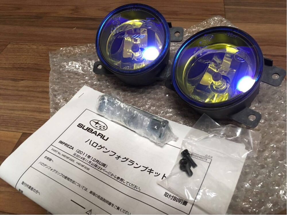 SUBARU(スバル) 純正部品 インプレッサ、BRZ ZC6、86 ZN6ハロゲンフォグランプ(イエロー)H4518FJ030