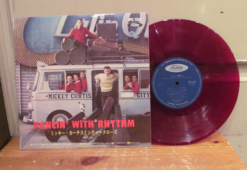 ◆レア!赤盤!和モノ◆ミッキー・カーチスとシティ・クローズ/DANCIN' WITH RHYTHM◆10INCH◆レコード