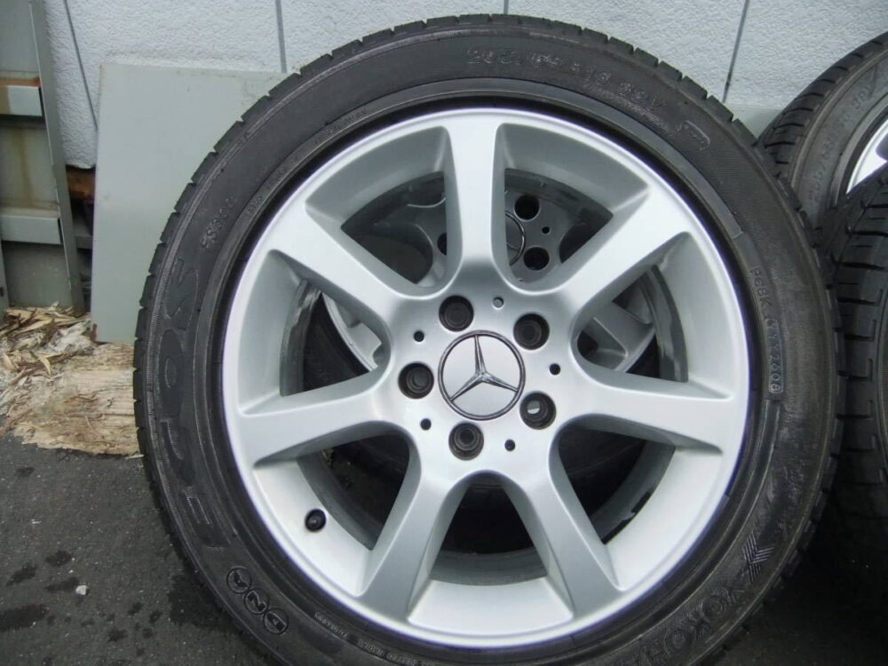 メルセデスベンツ　Cクラス純正ホイール　4本セット　W203　中古品☆値下げしました☆