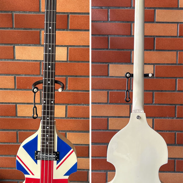 ● Hofner Violin Bass B-BASS HI-SERIES ユニオンジャック柄 Union Flag ヘフナー バイオリンベース