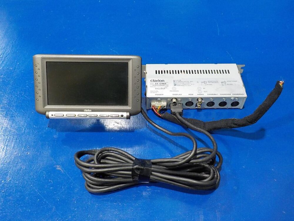 Clarion クラリオン CJ-981A EA-1246A 6.5インチ カラーモニター 動作OK●0527-1三J1708●