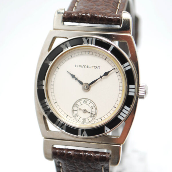 【nanahachiya】HAMILTON ハミルトン 6221 パイピングロック 1928 YANKEES WORLD CHAMPIONS ヤンキース ワールドチャンピオン 手巻 中古品