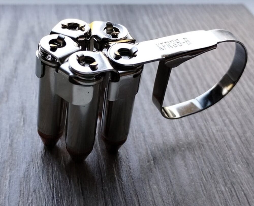 実物 KazTac Wrapid Loader System 5発 ステルスキャリー ラピッドローダー スピードローダー S&W colt タナカ マルシン