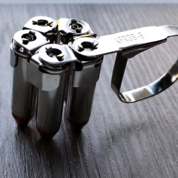 実物 KazTac Wrapid Loader System 5発 ステルスキャリー ラピッドローダー スピードローダー S&W colt タナカ マルシン