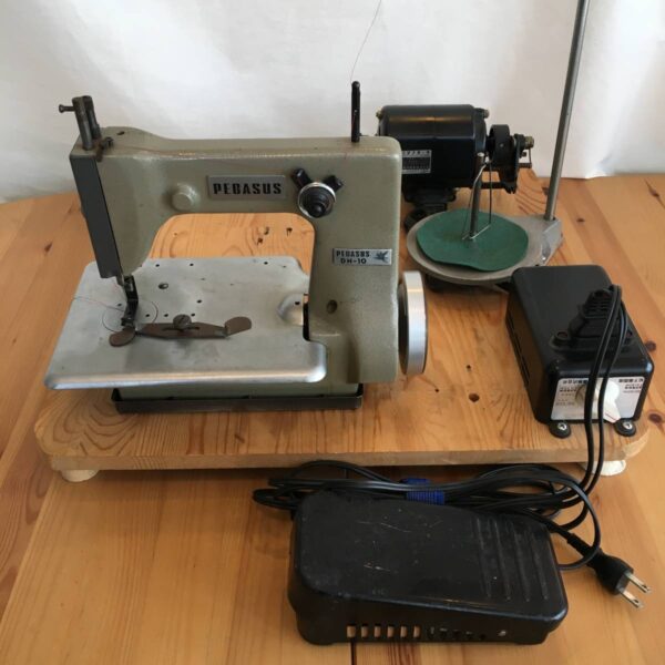 工業用ミシン ペガサス DH-10 卓上版完動品 単環縫い【傘縫い職人】
