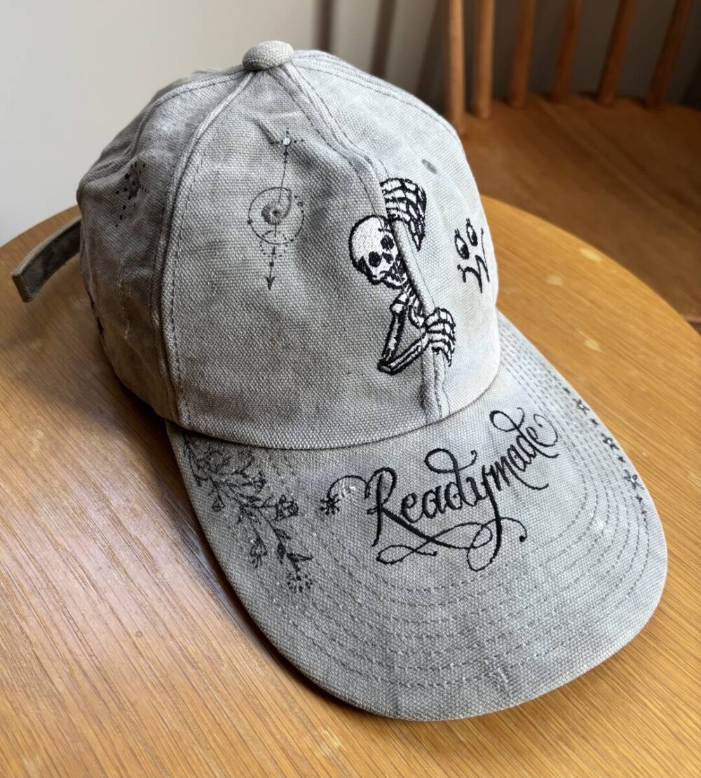 READYMADE レディメイド Dr.Woo U.S.ARMY ヴィンテージ リメイク ベースボールキャップ (Cap) 帽子 コラボ ベージュ　カーキ