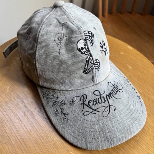 READYMADE レディメイド Dr.Woo U.S.ARMY ヴィンテージ リメイク ベースボールキャップ (Cap) 帽子 コラボ ベージュ　カーキ