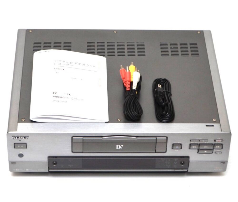 SONY ソニー DHR-1000 民生用DVデッキ最高峰 mini DV Digital Video デジタルビデオ カセット レコーダー