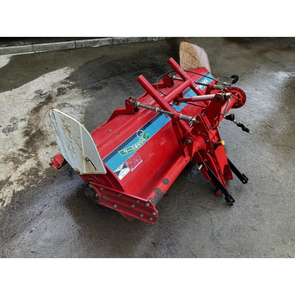 茨城県結城市 ヤンマー ロータリー RSZ1301 2点リンク 耕耘幅1300mm 純正 サイド トラクター Ke-4 耕運 パーツ 現状渡し 中古 直Q8963825