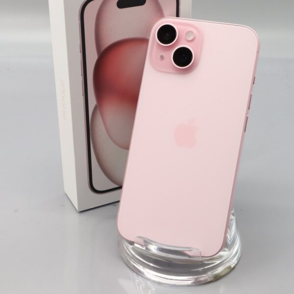 Apple iPhone15 128GB Pink A3089 MTMJ3J/A バッテリ100% ■SIMフリー★Joshin2965【1円開始・送料無料】