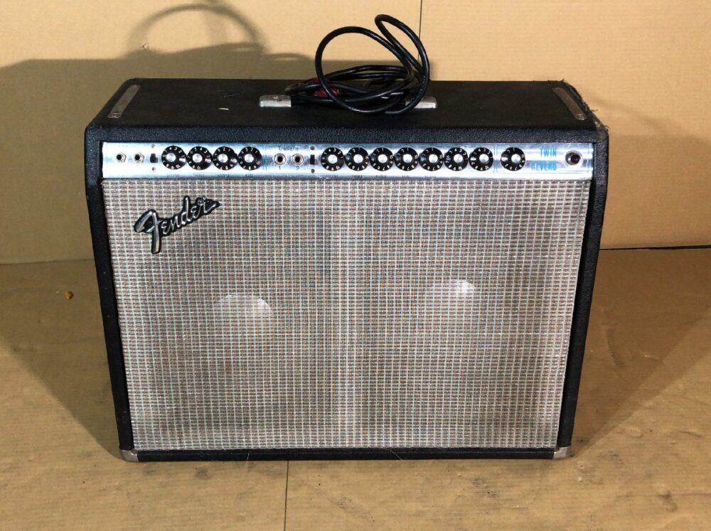 Fender Twin reverb 銀パネル フェンダー ツインリバーブ●G050Y161