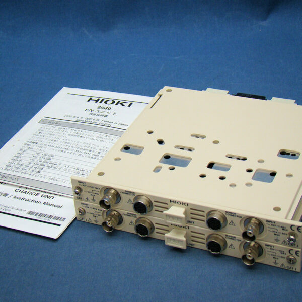 HIOKI 日置 8940 F/Vユニット パルス入力 電流測定両用アンプ 2台セット 中古