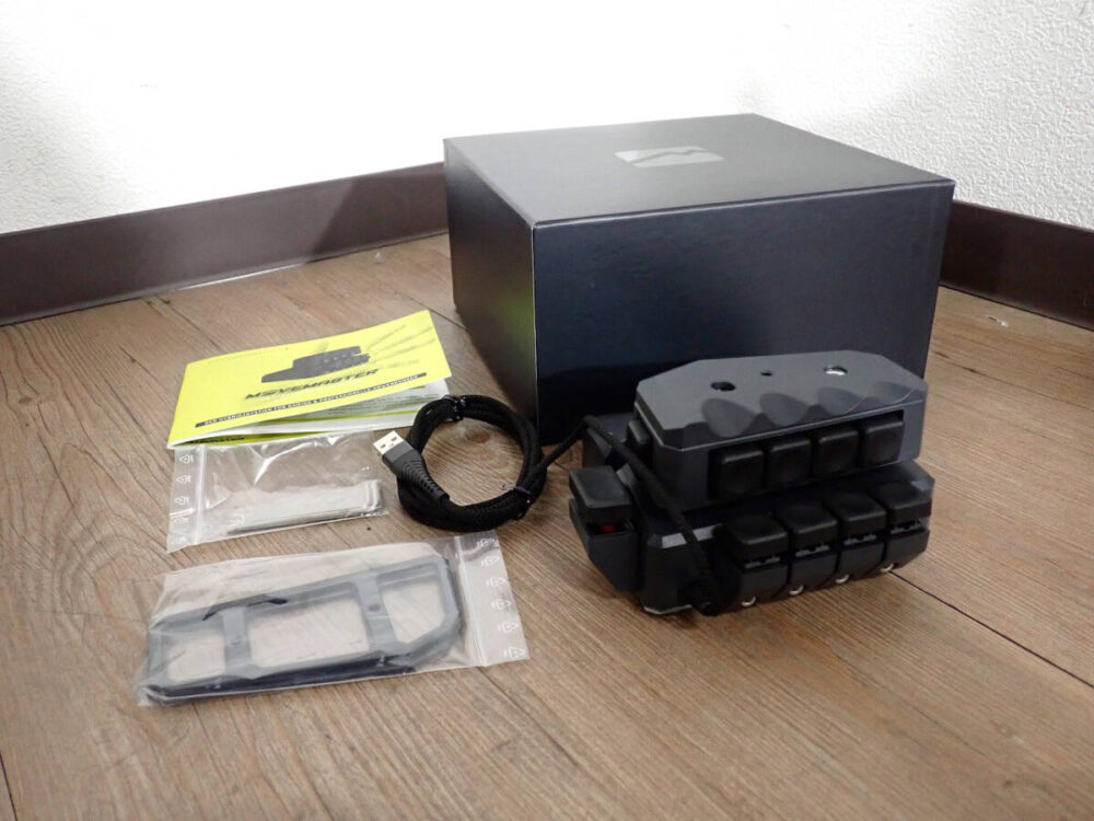中古 PC用 左手デバイス MOVEMASTER Hybrid joystick RSG 1/R SKU M1001 ムーブマスター ゲーミング ゲーム キーボード Windows Linux Mac