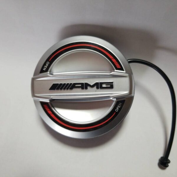 メルセデスベンツ AMGフューエルキャップ EDITION55 純正? OEM? 本国オプション? 新古品 燃料キャップ レアな赤ライン Mercedes-Benz