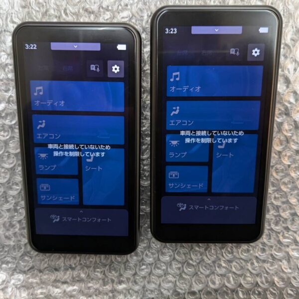 『M8836』40アルファード　エグゼクティブラウンジ　スマホ型 後席リモコン　リアマルチオペレーションパネル　リモコン　２個
