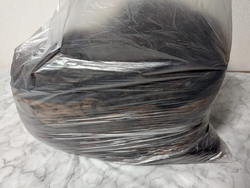 カット後の髪　5kg　髪束　髪の毛