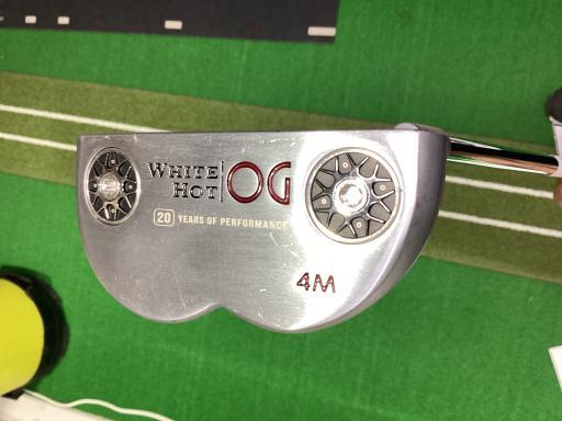 オデッセイ ホワイト ホット オージー パター #4M WHITE HOT OG #4M 34インチ 中古 Cランク
