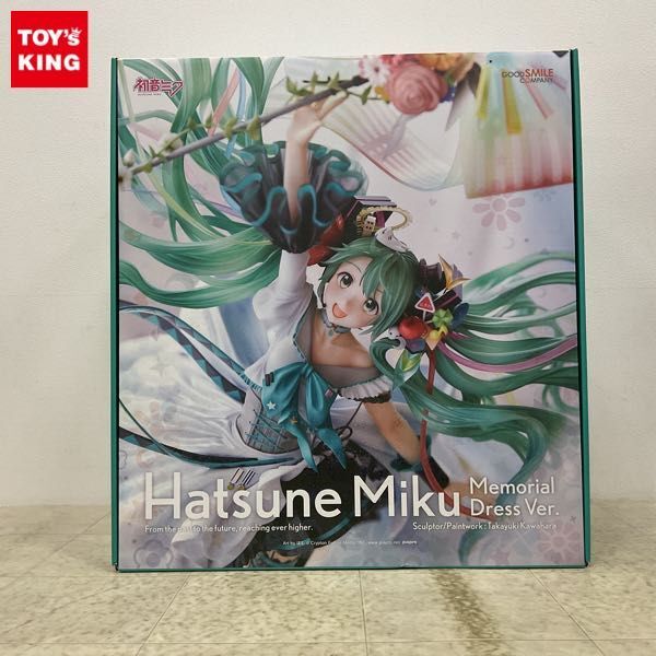 1円〜 内未開封 グッドスマイルカンパニー 1/7 初音ミク Memorial Dress Ver.