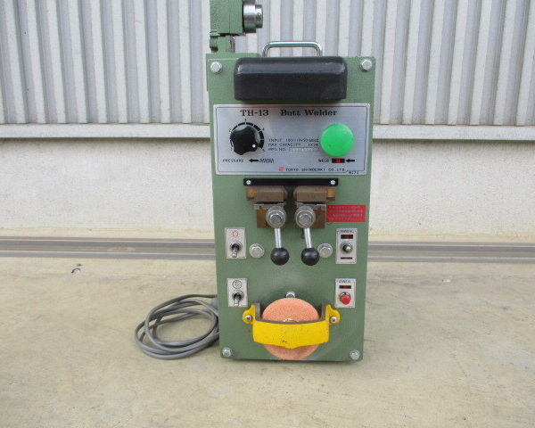 コンターマシン　バット溶接機東京新電機ＴＨ－１３　１００Ｖ中古品
