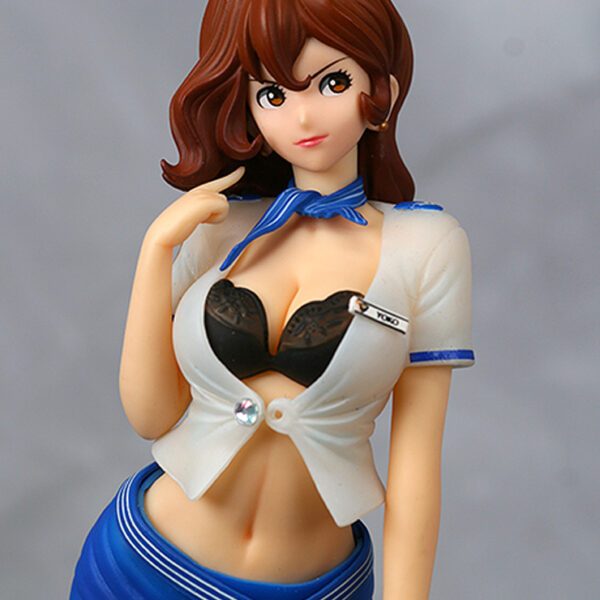 【訳あり】★ルパン三世 峰不二子 “C.A.AIRLINE” 1/7 25cm キャストオフ リペイント完成品フィギュア/MINE FUJIKO LUPIN THE THIRD
