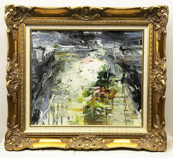 【WISH】●上野早智子 『via art 2007』審査員特別賞 油彩 10号 「some scene」[真作保証]空間　個展『上野早智子展』#oa117121091AGGLaf1