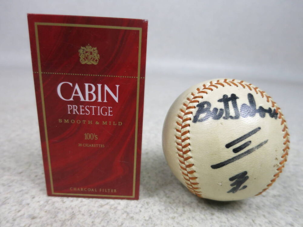 【●】1970年 オープン戦！『近鉄バファローズ：三原 脩監督/阪神タイガース：村山 実監督』・直筆サインボール
