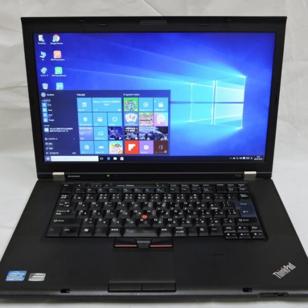 中古パソコン 訳有り 15.6w型 Lenovo ThinkPad T520/Win10 64 pro/二世代Core i7/4G/320G/NVIDIA NVS 4200M/無線/office付き 税無