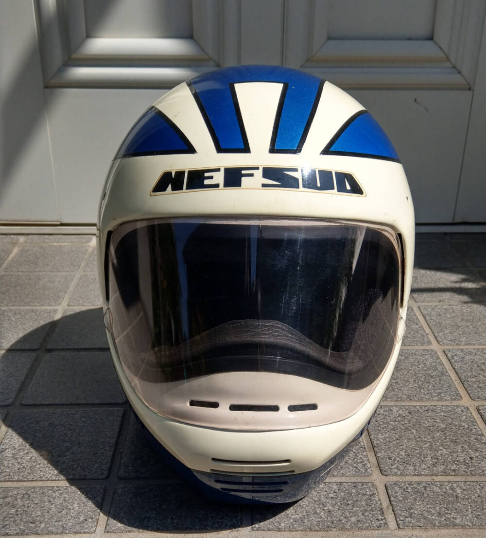 激レア ビンテージ　NEF SUD　エルブ・モアノーレプリカヘルメット 　超希少品