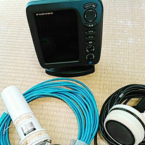 【激レア】シマノ探見丸　親機アンテナ　フルノ魚探セット♪　あなたの船が遊漁船になる？　FCV 627　取説、取付説明書　完全揃　　更に安