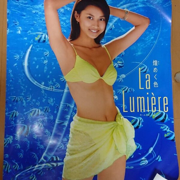 菊川怜　B1 ポスター　水着　ビキニ