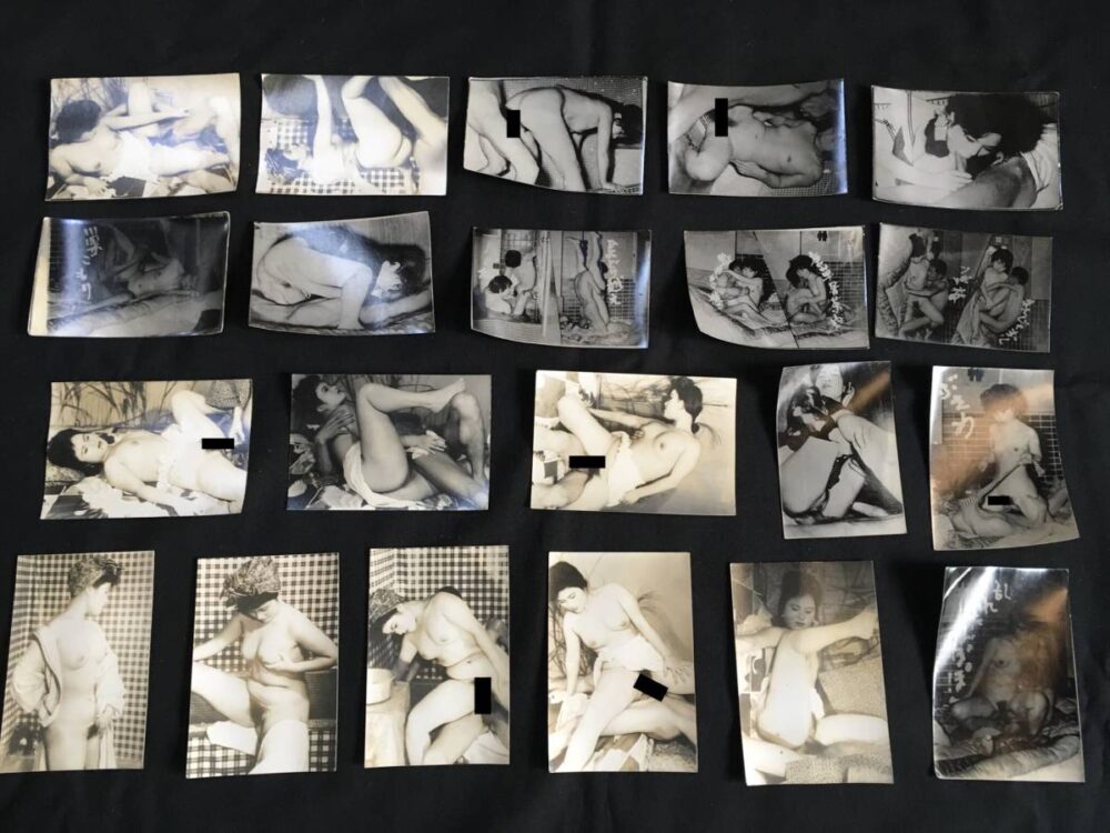 昭和初期 レトロ エロ写真 21枚 レトロ ポルノ 白黒写真 ヌード 風俗 資料写真 体位 春画 アート 裸体