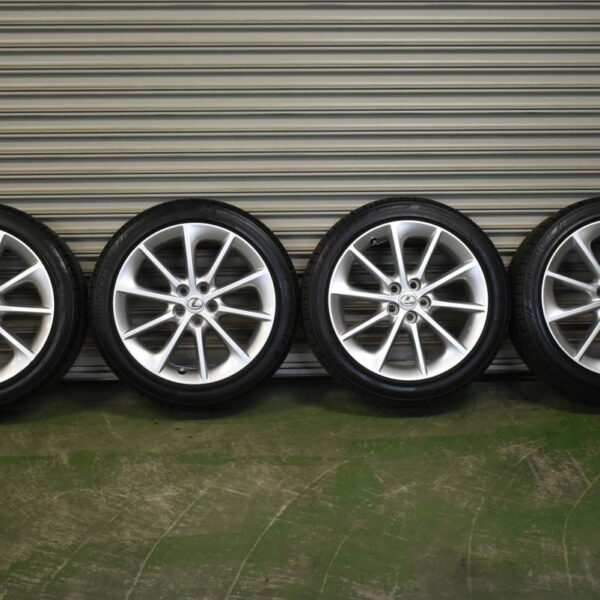 ☆レクサス CT200ｈ純正１７インチアルミ4本セット215/45/17 PCD100 プリウス ウィッシュ レガシー 86☆