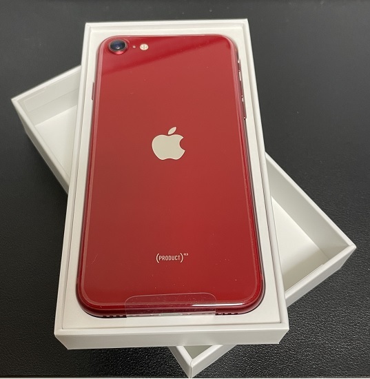 ★新品未使用★ iPhone SE 第3世代 128GB Red SIMフリー SIMロック解除 SE3