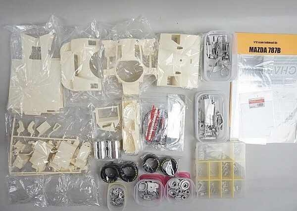 MFH モデルファクトリーヒロ 1/12 Mazda マツダ 787B LM ルマン 優勝 1991 #55 レジンキット K628