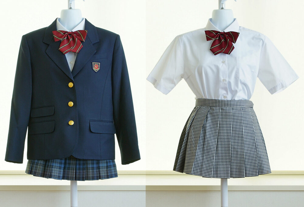 ★長野県茅野高校 [旧制服] 冬服夏服 廃盤の希少な森英恵モデル