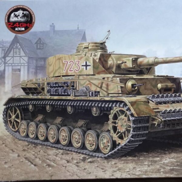タミヤ 1/35 RC フルオペタンクバトルシリーズ No.3 ドイツⅣ号戦車 J型(2.4GHz プロポ付き) 48211