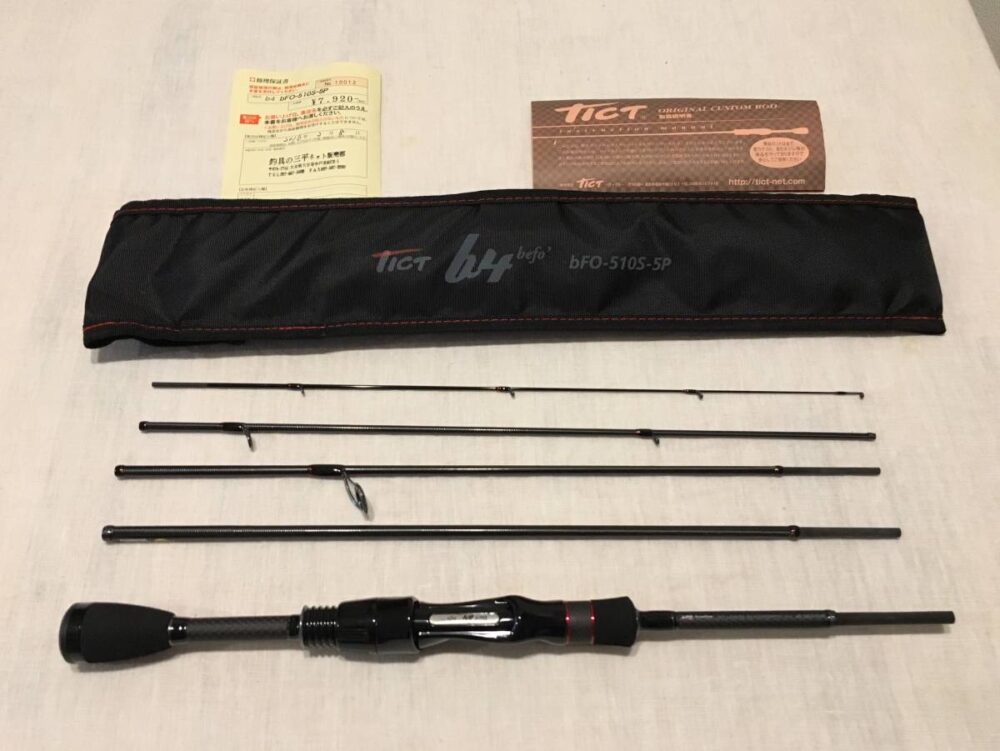 TICT b4 bFO-510S-5P 新品未使用 アジング パックロッド ティクト