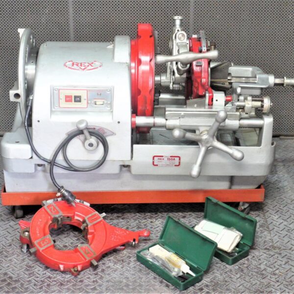 ★中古　REX　ネジ切り機　150A　パイプマシン　レッキス★g9