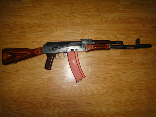 ★GHK GBB AK74 実物パーツ組込み カスタム品 AK RPK AMD65 AIMS AKS74 クリンコフ LCT★