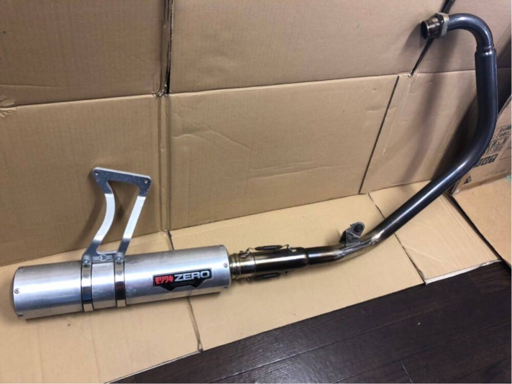 ホンダ FTR223 MC34 モリワキ ZERO フルエキゾースト マフラー　中古