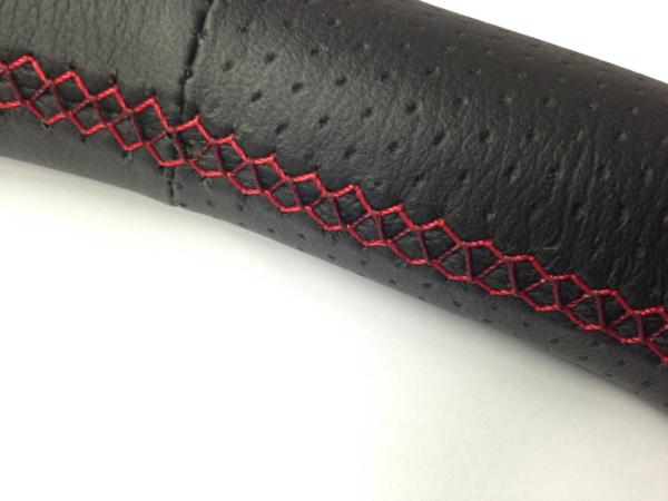 送無 ジムニー＆Ｋｅｉワークス他用本革巻ステアリング純正交換