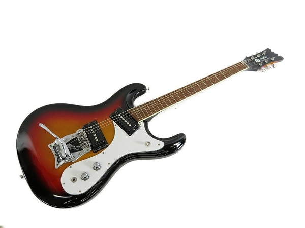 中古 Mosrite モズライト AMERICAN STANDARD MARK-I AS-1965 エレキギター サンバースト ハードケース付 S3509208