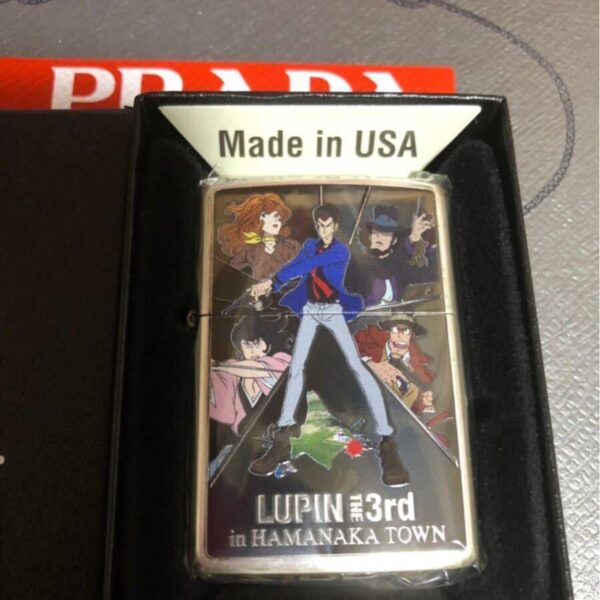 数量50個限定ジッポー ルパン三世フェスティバルin浜中町2018 zippo 不二子 五右衛門 銭形 次元 ルパン ライター