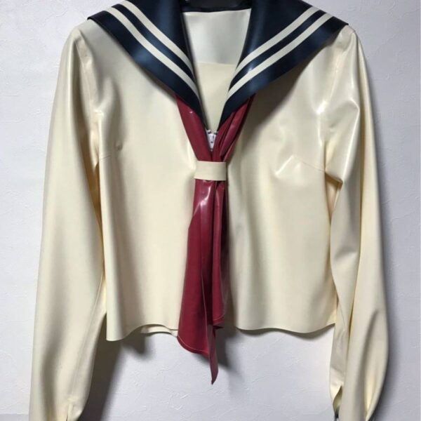 ラバー セーラー服 中間 合服タイプ サイズ L