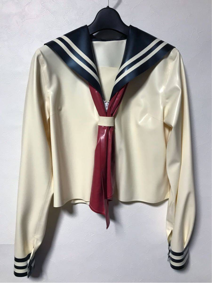 ラバー セーラー服 中間 合服タイプ サイズ L