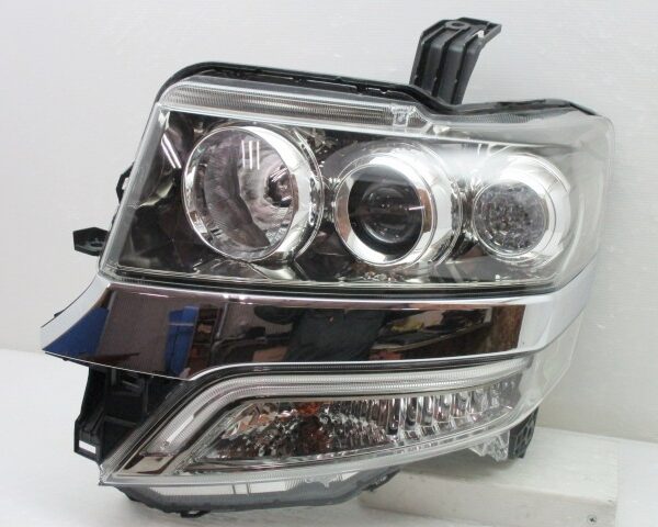 ★良品 即決 【HID/後期】 N BOX カスタム JF1 JF2 純正 【KOITO 100-62221】 左 ヘッドライト キセノン ブルー エヌボックス (M012524)