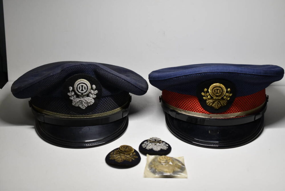 西武鉄道　制帽　帽子　西武功章　セット　USED