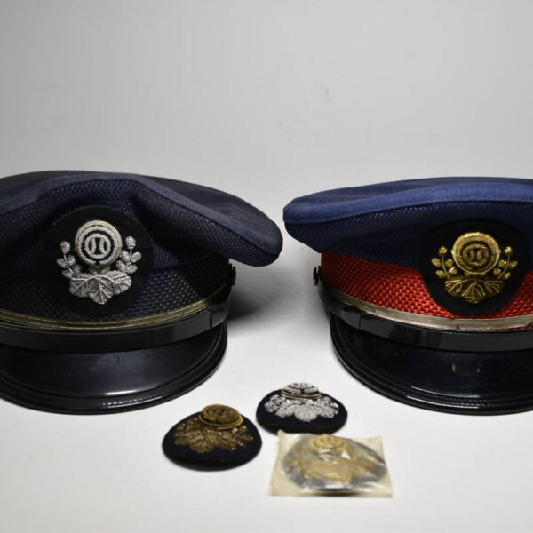 西武鉄道　制帽　帽子　西武功章　セット　USED