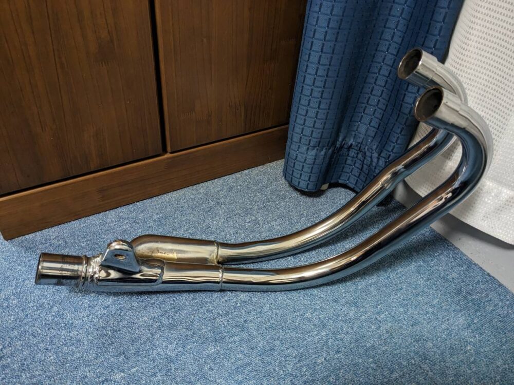 GB250クラブマン純正パーツ　エキパイ　マフラー　中古美品